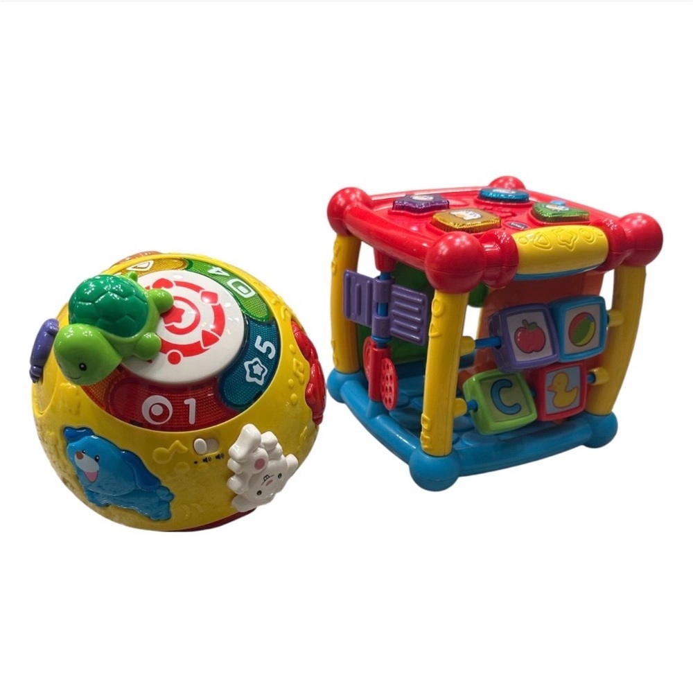 VTech Vibrant Learning Toy Set with Cube and Ball